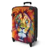 NoBoringSuitcases.com - Großer orangefarbener Koffer XL - Produktbild-Vorschau 2