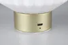 LED stolová lampa - H 19 cm - Mosadz - Biela - Sklo - Kov - Náhľad obrázku produktu 14