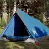 vidaXL Tente de camping 2 personnes bleue imperméable Voir les images du produit 2