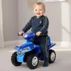 Baby-Rutschauto für einjährige Babys, Quad blau Produktbild-Vorschau 3