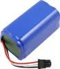 A blue battery pack with wires and a connector. Náhled obrázku produktu