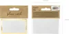 Tischkarten Goldrand 9,5x5,5cm blanko 10 Stück weiß gold Produktbild-Vorschau 1