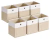 SONGMICS Aufbewahrungskörbe, 6er Set, faltbare Stoffboxen Produktbild-Vorschau 1