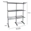 Wäscheständer Turm Ausziehbar 75-132cm,Standtrockner Produktbild-Vorschau 6