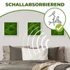 Moosbild Fifty Fifty Design (110x55, weiß) Produktbild-Vorschau 5