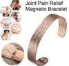 Magnetarmband aus reinem Kupfer, offener Verschluss, Produktbild-Vorschau 2