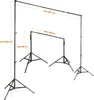 walimex TELESCOPE Sistema di sfondo, 120-307cm Anteprima dell’immagine prodotto 19
