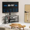 Rfiver TV Rack Glas Fernsehtisch TV Ständer für 32-70 Zoll Produktbild-Vorschau 7
