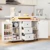 Flieks: isola da cucina mobile con piano di lavoro Anteprima dell’immagine prodotto 2