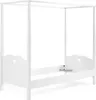 Himmelbett Amori 90x200cm (inkl. Lattenrost) mit Voile- Produktbild-Vorschau 3