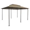 Toit de remplacement pour pavillon brun - 400 x 300 cm - Voir les images du produit 2