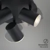 LED Badleuchte Spotleuchte 3xGU10 IP44 5 W schwarz Produktbild-Vorschau 4