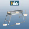 Vilde | Campinggrill Edelstahl Klappbar - 73x21x37 cm - Produktbild-Vorschau 5