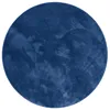 Super Soft Hochflor Teppich Melia Kids Dunkelblau Rund, Produktbild-Vorschau 1