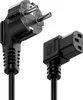 deleyCON 10m Kaltgerätekabel Netzkabel Stromkabel Produktbild-Vorschau 3