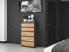 Topeshop M5 ANTRACYT/ARTISAN, Anthrazit, Eiche, 5 Produktbild-Vorschau 10