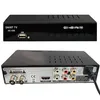 A black DVB-T2 receiver is shown from the front and back against a white background. Voir les images du produit