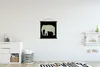 MuchoWow® Textilposter Elefant - Karte - Vintage 40x40 cm Produktbild-Vorschau 2