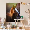MuchoWow® Poster Pferd - Licht - Mantel 90x120 cm - Produktbild-Vorschau 8