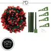 Pop Up Weihnachtsbaum 150 cm Rot Künstlicher Tannenbaum mit Produktbild-Vorschau 4