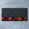 Wanduhr aus Glas – 60x30 cm - Glasbild - Glasuhr - Produktbild-Vorschau 2