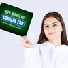 Metallschild XL mit Spruch: Hier wohnt ein Schalke-Fan Produktbild-Vorschau 3