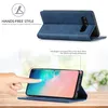 Galaxy S10 Hülle, Standfunktion Kartenfach Wallet Leder Produktbild-Vorschau 3