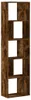 vidaXL Knihovna 5 polic kouřový dub 45x23,5x162,5 cm Náhled obrázku produktu 5