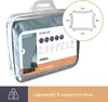 Vela ombreggiante - Rettangolare - 4 X 3 M - Colore: Grigio Anteprima dell’immagine prodotto 12