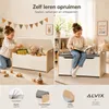 ALVIX Speelgoedkist NESTA 1, kinderbank met opbergruimte, Productafbeelding-voorbeeld 4