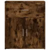 Sideboards 2 Stk. Räuchereiche 60x31x70 cm Holzwerkstoff Produktbild-Vorschau 5