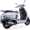 Motorroller 125 ccm Burnout QS125 C Silber Produktbild-Vorschau 4
