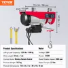 VEVOR elektrische Seilwinde 300kg bis 600kg Hubhöhe 12m Produktbild-Vorschau 7