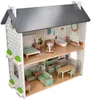 Dřevěný útulný domeček pro panenky - Adam Toys Náhled obrázku produktu 4