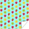 MuchoWow® Poster Obst - Muster - Farbe 75x75 cm - Wand Produktbild-Vorschau 1