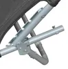 Aga 2x Gartenliege mit Verstellfunktion und Sonnendach Grau Produktbild-Vorschau 6