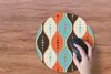 MuchoWow® Mauspad Mousepad Retro - Kreis - Design 40x40 cm Produktbild-Vorschau 4