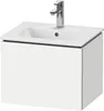 Waschtischunterbau L-CUBE Compact 400x520x421mm, 1 Auszug Produktbild-Vorschau 1