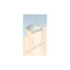 Tappo per pali quadrati in metallo 90x90x1,5 mm zincato Anteprima dell’immagine prodotto 2