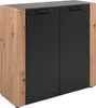 CALICOSY -  Kommode mit 2 Türen, schwarzen Füßen, Produktbild-Vorschau 3