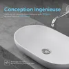 doporro vasque à poser lavabo 54x34x10,5cm en fonte Voir les images du produit 3
