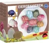 Set cadeau Pebaro pour la gravure sur œufs, couleurs et Voir les images du produit 1