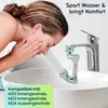 1080° Drehbarer Wasserhahn-Aufsatz aus Metall: Für Bad & Produktbild-Vorschau 2