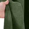 Chenille Vorhänge Grün 2er Set Blickdicht 98% - 510GSM Produktbild-Vorschau 5