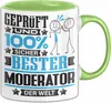 Moderator Geschenk Lustiger Spruch für Moderator Produktbild-Vorschau 1