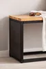 Banc en bois massif FineBuy 120 cm en acacia - Banc pour Voir les images du produit 4