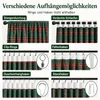2er Set Vorhänge Weihnachten Tartan Gardinen mit Produktbild-Vorschau 3
