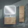 doporro Badmöbel-set Waschbecken-Unterschrank Badezimmer Produktbild-Vorschau 7