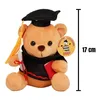 Teddybär 17cm Absolvent mit Doktorhut Diplom Plüschbär Produktbild-Vorschau 6