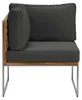 home24 Loungeset - 3-teilig - Webstoff / Teak Massiv Produktbild-Vorschau 5